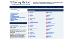 Desktop Screenshot of directorymedical.com